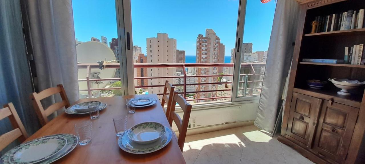 Apartment Sea View In Rincon De Loix- Free Parking, Pool, Wi-Fi, New Air Conditioning 베니돔 외부 사진