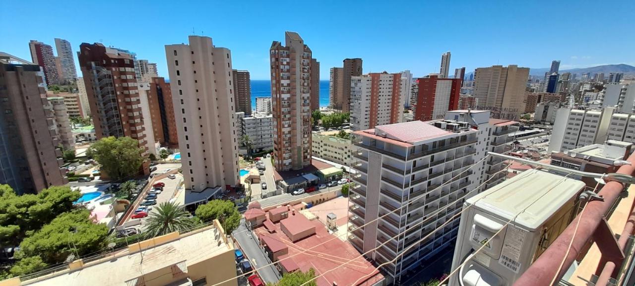 Apartment Sea View In Rincon De Loix- Free Parking, Pool, Wi-Fi, New Air Conditioning 베니돔 외부 사진