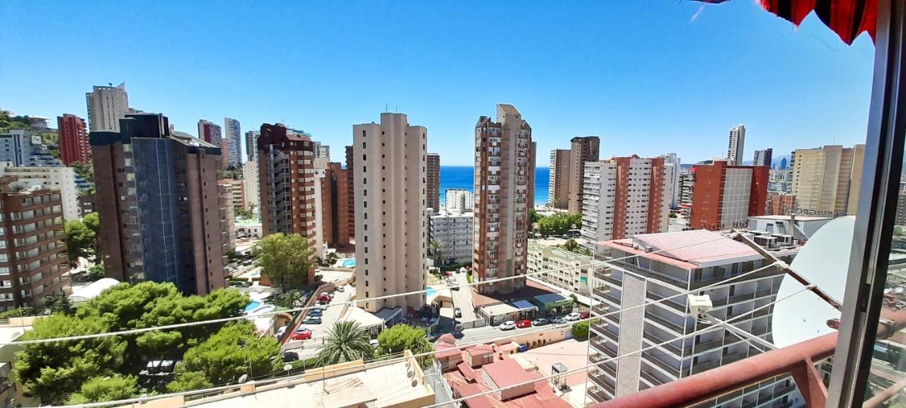 Apartment Sea View In Rincon De Loix- Free Parking, Pool, Wi-Fi, New Air Conditioning 베니돔 외부 사진